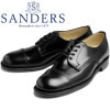 サンダース 2545B SANDERS B.G.S. DERBY SHOE ブラック ストレートチップシューズ ダービーシューズ ビジネスシューズ メンズ 本革 レザー キャップトゥ 