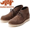 シュアブーツ マハウト SURE BOOTS MAHOUT SBA01 CHESTNUT BRN/ROUGHOUT CHUKKA BOOTS チャッカブーツ ワークブーツ 本革 メンズ デザートブーツ