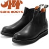 シュアブーツ ウィルソン SURE BOOTS WILSON SBA04 OIL BLK/COW SIDEGORE BOOTS サイドゴアブーツ ワークブーツ 本革 メンズ チェルシーブーツ ブーツ 
