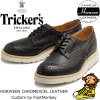 �ȥ�å����� ���������å� Tricker's KESWICK M7302 �֥�å������२������ �����󥰥��åץ��塼�� ��� ����ȥ꡼���塼�� �ӥ��ͥ����塼�� �ܳ� �쥶�� ����ɥ쥹 �ץ쥼��� ���󥰥�����