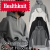�إ륹�˥å� ���饷�å��������å� �ա��ǥ���Ĺµ Healthknit Locker Weight Sweat Hoodie HR25F-M152 �������å� �ѡ����� �ա��ǥ��� ��� ��ǥ����� �������åȥѡ����� �������åȥ����