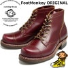 Locking Shoes by FootMonkey ���å��󥰥��塼�� �եåȥ�󥭡� CAP TOE LACE UP BOOTS TS-013 �磻�� ����åץȥ��졼�����åץ֡��� ����֡��� �ܳ� ��� ��� ��󥺥֡��� �����ȥɥ�