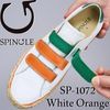 ���ԥ󥰥� ���ˡ����� SPINGLE SP-1072 WHITE/ORANGE ���󥬥롼�쥶�� �٥륯�� ��� ��ǥ����� �ܳ� �쥶�� �ܳץ��ˡ����� ��󥺥��ˡ����� �쥶�����ˡ����� �����奢�� �̶� �̳� �ץ쥼��� ������ �� ���ԥ󥰥�ࡼ�� ���ԥ󥰥�ࡼ�� SPINGLE MOVE