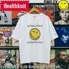 �إ륹�˥å� ���ޥ��꡼���� ���롼�ͥå� ȾµT����� Healthknit SmileyWorld Crewneck S/S Smiley Print Tee HR26S-M205 T����� ��� ��ǥ����� Ⱦµ �ȥåץ� �� ���ᥫ�� ���롼�ͥå�T����� ���T����� �ץ쥼��� ���ե�