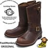 Locking Shoes by FootMonkey ���å��󥰥��塼�� �եåȥ�󥭡� TS-021 �֥饦�� �����२������ ENGINEER BOOTS ���󥸥˥��֡��� ����֡��� �ܳ� ��� ���󥸥˥� �֡��� �쥶�� ��󥺥֡���