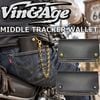 ������&������ �ߥɥ�ȥ�å���������å� Vin&Age TYPE VWT2 MIDDLE TRACKER WALLET �ȥ�å���������å� ��� ���� �쥶�� ��󥺺��� ��󥺥�����å� 2���ޤ���� �쥶��������å� �ץ쥼���