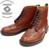 Locking Shoes ���å��󥰥��塼�� by FootMonkey �եåȥ�󥭡� ����ȥ꡼�֡��� WINGTIP BOOTS 916 �Υ֥饦��� ��� �����󥰥��åץ֡��� ������