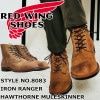 レッドウィング アイアンレンジャー 正規品 RED WING 8083 IRON RANGER IRON Hawthorne  Muleskinner  ホーソーン ミュールスキナー アイアンレンジ 