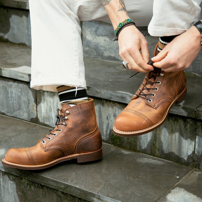��åɥ����� ���������󥸥㡼 ������ RED WING 8111 ��Amber "Harness"�� IRON RANGE IRON RANGER ����С� �ϡ��ͥ� �֡��� ��� �ܳ� ����֡��� ��ǥ����� �졼�����åץ֡��� ����åץȥ� �����ȥɥ� ������ ������桼�� ����ꥫ��