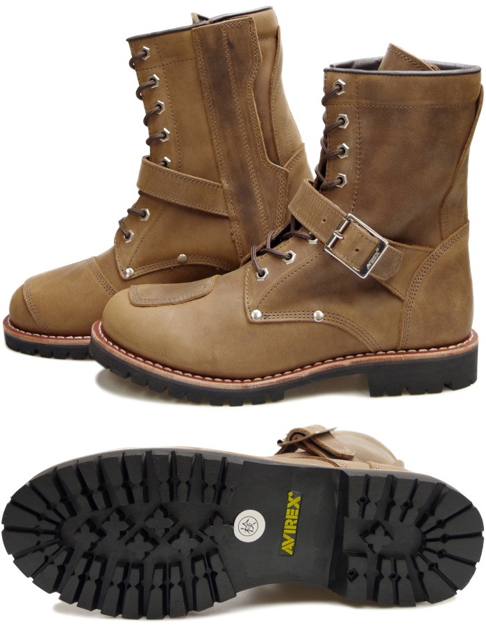 AVIREX YAMATO AV2100 ���ӥ�å��� �֡��� ��ޥ� CRAZY HORSE ��� ��ǥ����� ���󥸥˥��֡��� �����ɥ��åѡ� �Х������֡��� �ߥ꥿�꡼�֡���