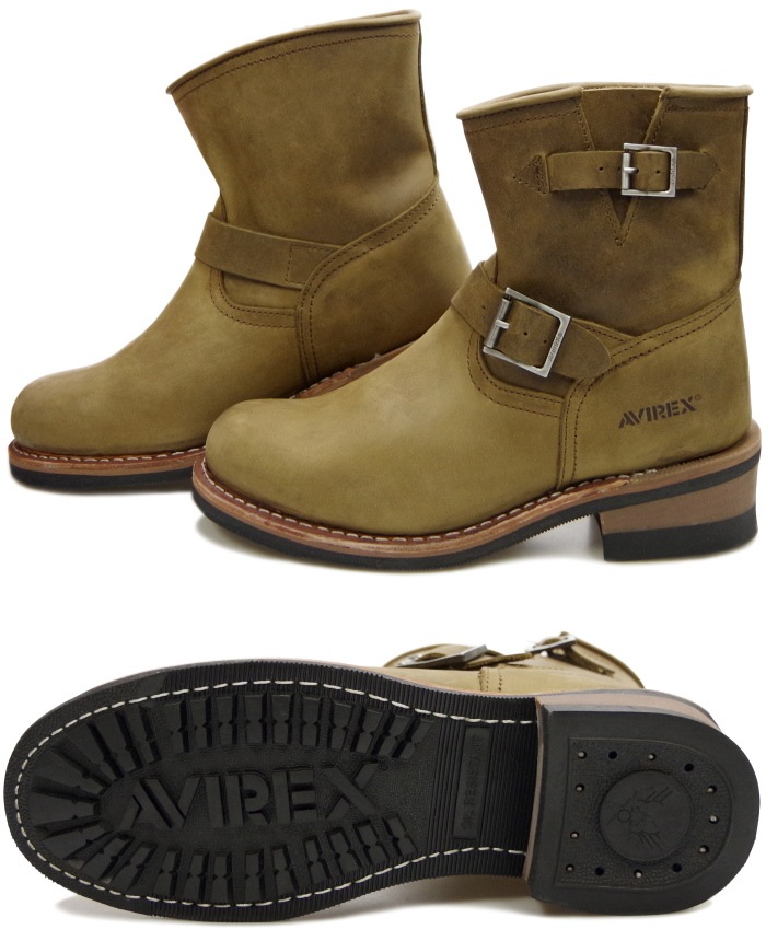AVIREX HORNET AV2225 ���ӥ�å��� �֡��� �ۡ��ͥå� CRAZY HORSE ��� ��ǥ����� ���硼�ȥ��󥸥˥��֡��� �Х������֡��� �ߥ꥿�꡼�֡��� �׷�