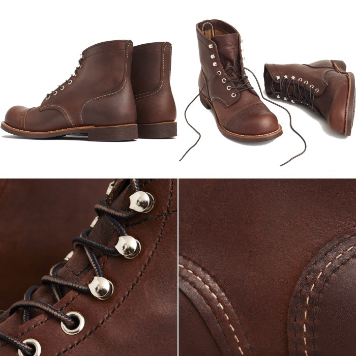 ��åɥ����� ���������󥸥㡼 ������ RED WING 8111 ��Amber "Harness"�� IRON RANGE IRON RANGER ����С� �ϡ��ͥ� �֡��� ��� �ܳ� ����֡��� ��ǥ����� �졼�����åץ֡��� ����åץȥ� �����ȥɥ� ������ ������桼�� ����ꥫ��