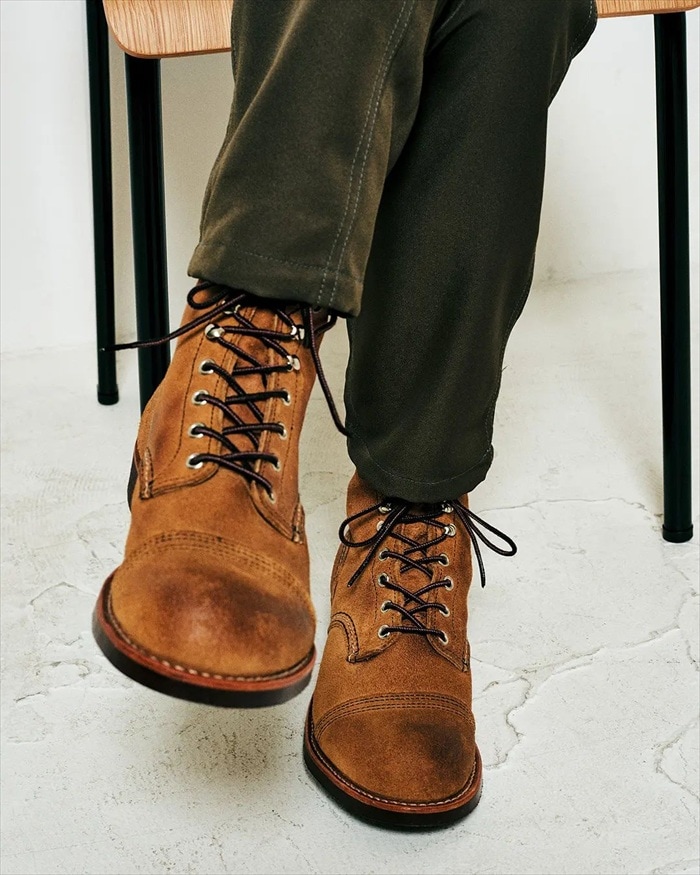 ��åɥ����� ���������󥸥㡼 ������ RED WING 8083 IRON RANGER IRON Hawthorne "Muleskinner" �ۡ������� �ߥ塼�륹���ʡ� ���������� �֡��� ��� �ܳ� ����֡��� �졼�����åץ֡��� �����ȥɥ� ������ ���� ����ꥫ��