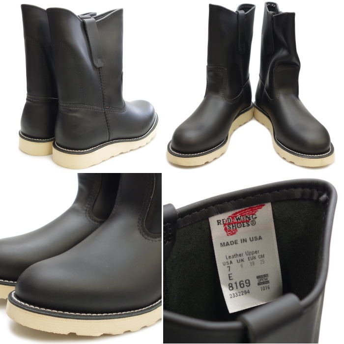 RED WING 8169 US7.0/25.0cm 2294 ȥåʡ åɡ ʪ եȥ꡼ ڥ֡ 9" PECOS BOOT