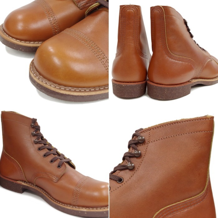 ��åɥ����� ���������� �ޥ󥽥� ������ RED WING IRON RANGE MANSON 8011 �Υۥ磻�ȥ��å��塦���ȥ顼�� �֡��� ��� ����֡���