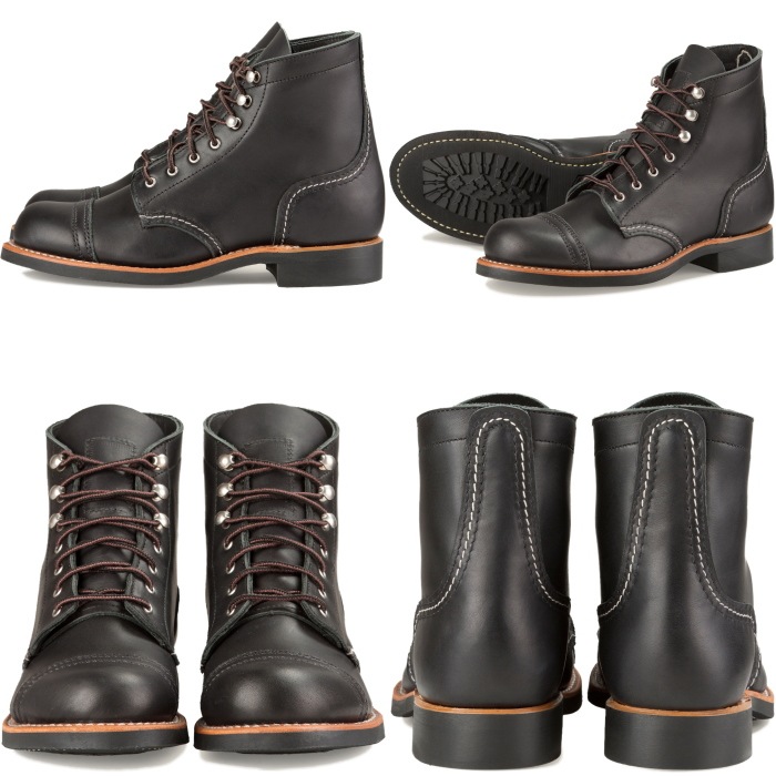 ��åɥ����� �֡��� ��ǥ����� �ܳ� RED WING 3366 ��Black "Boundary"�� IRON RANGER ���������󥸥㡼 �졼�����åץ֡��� ����åץȥ�