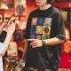 �إ륹�˥å� ���ޥ��꡼���� ���롼�ͥå� ȾµT����� Healthknit SmileyWorld Crewneck S/S Smiley Print Tee HR26S-M209 T����� ��� ��ǥ����� Ⱦµ �ȥåץ� �� ���ᥫ�� ���롼�ͥå�T����� ���T����� �ץ쥼��� ���ե�