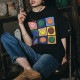 �إ륹�˥å� ���ޥ��꡼���� ���롼�ͥå� ȾµT����� Healthknit SmileyWorld Crewneck S/S Smiley Print Tee HR26S-M209 T����� ��� ��ǥ����� Ⱦµ �ȥåץ� �� ���ᥫ�� ���롼�ͥå�T����� ���T����� �ץ쥼��� ���ե�