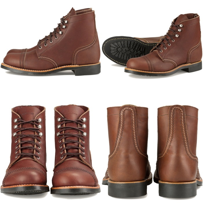 ��åɥ����� �֡��� ��ǥ����� �ܳ� RED WING 3365 ��Amber "Harness"�� IRON RANGER ���������󥸥㡼 �졼�����åץ֡��� ����åץȥ� 