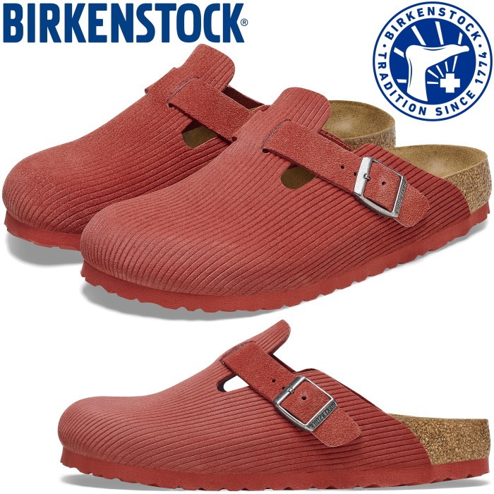 �ӥ륱�󥷥�ȥå� �ܥ��ȥ� BIRKENSTOCK BOSTON 1025645 �����ǥ���������ʥ�å� ����ܥ��ù� �������� �����å�������� �����奢�륷�塼�� ��� ������� �����å� ��ǥ����� ����åݥ� �����ȥɥ� ������ �쥶�����塼�� �ɥ����� ������ ����̵��