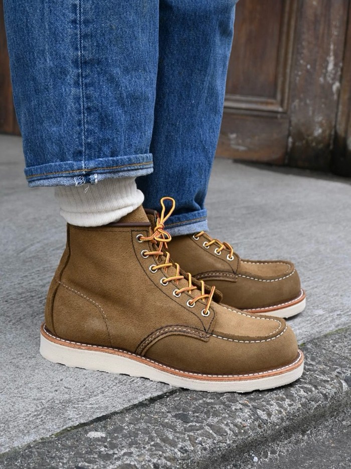 ��åɥ����� ���å��� RED WING ���� CUSHION CREW ���������� ������������ ���å���󥯥롼 �ϥ����å��� ��󥺥��å��� ������ �֡��ĥ��å��� ����֡��� ����ꥫ�� ���ե� �ץ쥼���