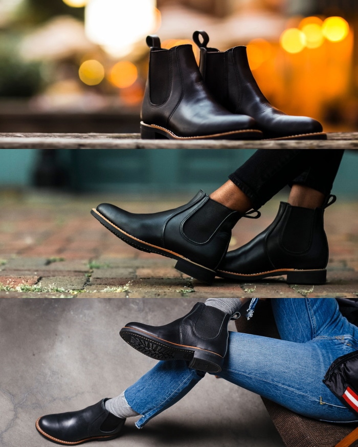 ��åɥ����� �֡��� ��ǥ����� �ܳ� RED WING 3455 ��Black "Boundary"�� 6-INCH CHELSEA �����륷���֡��� �����ɥ����֡��� �֥�å� �Х�����꡼