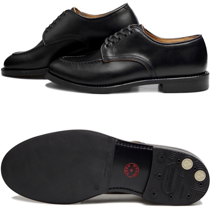 WHEEL ROBE HEAVY STITCHING MOC TOE ������������� 15078 �֥�å� U���åץ��塼�� �ӥ��ͥ����塼�� ��� �ܳ� ��å��ȥ����塼�� �����२������ �쥶�� �����奢�� �׷� �̶� �� ������