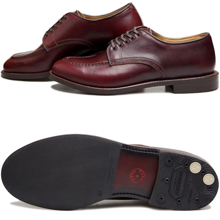 WHEEL ROBE HEAVY STITCHING MOC TOE ������������� 15078 �С�����ǥ��� U���åץ��塼�� �ӥ��ͥ����塼�� ��� �ܳ� ��å��ȥ����塼�� �����२������ �쥶�� �����奢�� �׷� �̶� �� ������