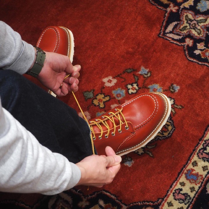 ��åɥ����� ������å��奻�å��� ������ RED WING 8875 ��Oro Russet Portage�� 6" CLASSIC MOC �����饻�å� ���饷�å� ��å� �֡��� ��� �ܳ� ����֡��� ��ǥ����� �졼�����åץ֡��� �����ȥɥ� ������ ���� ����ꥫ��