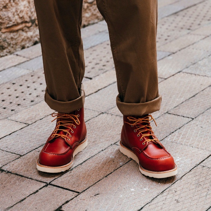 ��åɥ����� ������å��奻�å��� ������ RED WING 8875 ��Oro Russet Portage�� 6" CLASSIC MOC �����饻�å� ���饷�å� ��å� �֡��� ��� �ܳ� ����֡��� ��ǥ����� �졼�����åץ֡��� �����ȥɥ� ������ ���� ����ꥫ��