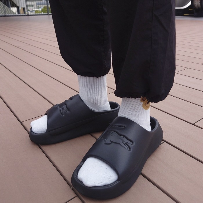 ��SALE��20��OFF�� �饳���� ������� LACOSTE SERVE SLIDE 3.0 45CMA0004 ������ ����������� ��� �ӡ���������� �����ȥɥ� ������ �����奢�� ������桼�� �ե��� ���ݡ��� �쥸�㡼 ι�� � ���� SANDAL �� �� ��