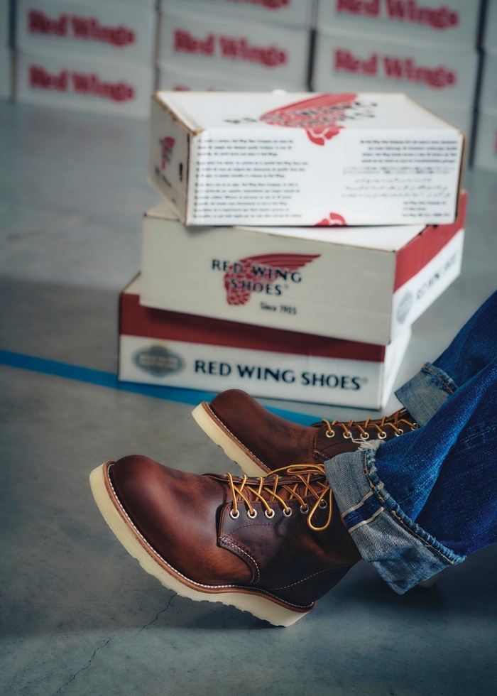 ��åɥ����� ������å��奻�å��� RED WING 9111 Copper Rough & Tough 6" CLASSIC ROUND ���åѡ� ���&���� ���饷�å� �饦��� �֡��� ��� �ܳ� ����֡��� �졼�����åץ֡��� ��󥺥֡��� ���ᥫ�� �����ȥɥ� ����ꥫ�� ������