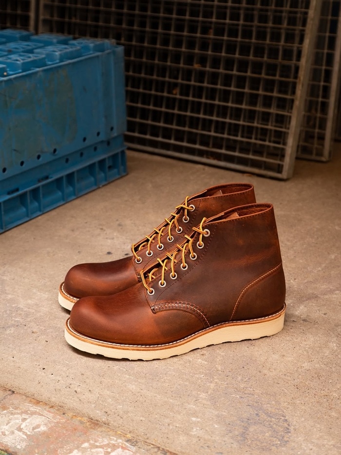 ��åɥ����� ������å��奻�å��� RED WING 9111 Copper Rough & Tough 6" CLASSIC ROUND ���åѡ� ���&���� ���饷�å� �饦��� �֡��� ��� �ܳ� ����֡��� �졼�����åץ֡��� ��󥺥֡��� ���ᥫ�� �����ȥɥ� ����ꥫ�� ������
