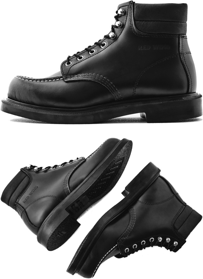 ��åɥ����� �����ѡ������� ������ RED WING 8133 ��Black "Chrome"�� SUPERSOLE 6" CLASSIC MOC ������å��奻�å��� �֥�å� �������� ���饷�å� ��å� �֡��� ��� �ܳ� ����֡��� �졼�����åץ֡���
