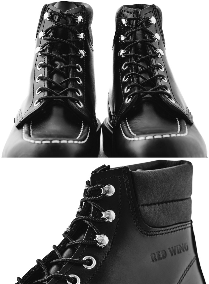 ��åɥ����� �����ѡ������� ������ RED WING 8133 ��Black "Chrome"�� SUPERSOLE 6" CLASSIC MOC ������å��奻�å��� �֥�å� �������� ���饷�å� ��å� �֡��� ��� �ܳ� ����֡��� �졼�����åץ֡���