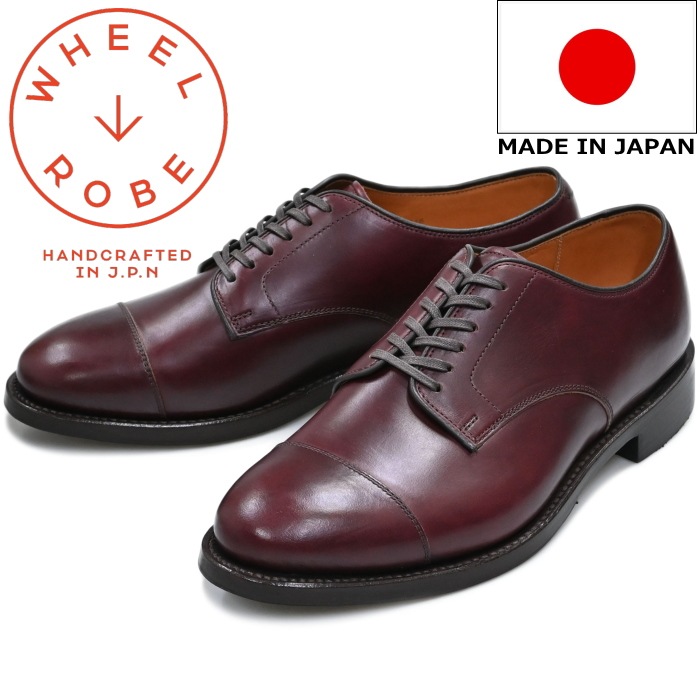 WHEEL ROBE STRAIGHT TIP BLUCHER ������������� 15073 �С�����ǥ��� �����२������ ���ȥ졼�ȥ��åץ��塼�� ��� �ӥ��ͥ����塼�� �ܳ� ����åץȥ����塼�� �쥶�� ����ɥ쥹 �̶� ������