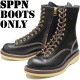 ���åԥ� SPPN BOOTS SP-08LC �֥�å� 8-INCH LACE TO TOE BOOTS Vibram #2060 8����� �졼���ȥ��ȥ��֡��� ��� ����֡��� �ܳ� ��� �饤��ޥ�֡��� ��󥺥֡��� �졼�����åץ֡��� �����ȥɥ� ������ ������