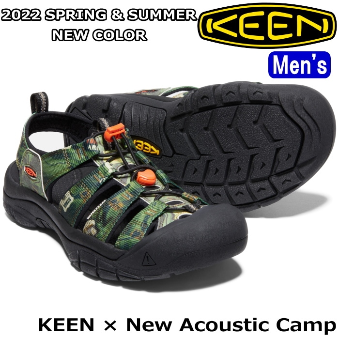 キーン ニューポート レトロ KEEN NEWPORT RETRO NEW ACOUSTIC CAMP
