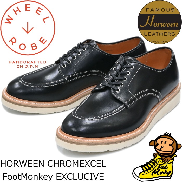 WHEEL ROBE HEAVY STITCHING MOC TOE ������������� 15078F �֥�å� �����२������ U���åץ��塼�� ��å��ȥ����塼�� ��� �ӥ��ͥ����塼�� �ܳ� �쥶�� ����ɥ쥹 �̶� ������ �եåȥ�󥭡����� �ץ쥼���