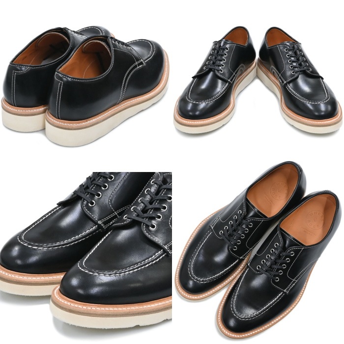 WHEEL ROBE HEAVY STITCHING MOC TOE ������������� 15078F �֥�å� �����२������ U���åץ��塼�� ��å��ȥ����塼�� ��� �ӥ��ͥ����塼�� �ܳ� �쥶�� ����ɥ쥹 �̶� ������ �եåȥ�󥭡����� �ץ쥼���
