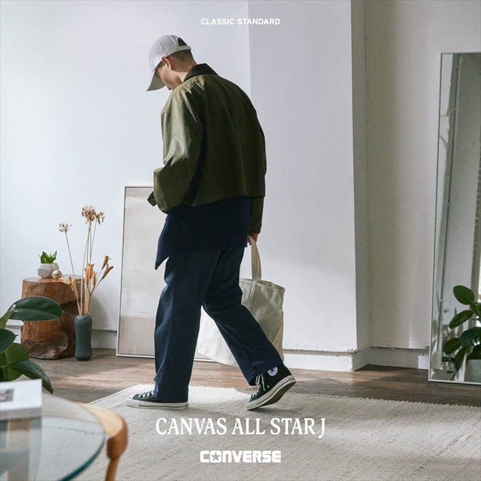 ����С��� �����륹���� �ϥ����å� CONVERSE CANVAS ALL STAR J HI �ʥ�����ۥ磻��/�֥�å�/�ۥ磻�� ��� ���ˡ����� ��ǥ����� ������ �� �����奢�� �����Х� ������� MADE IN JAPAN ������