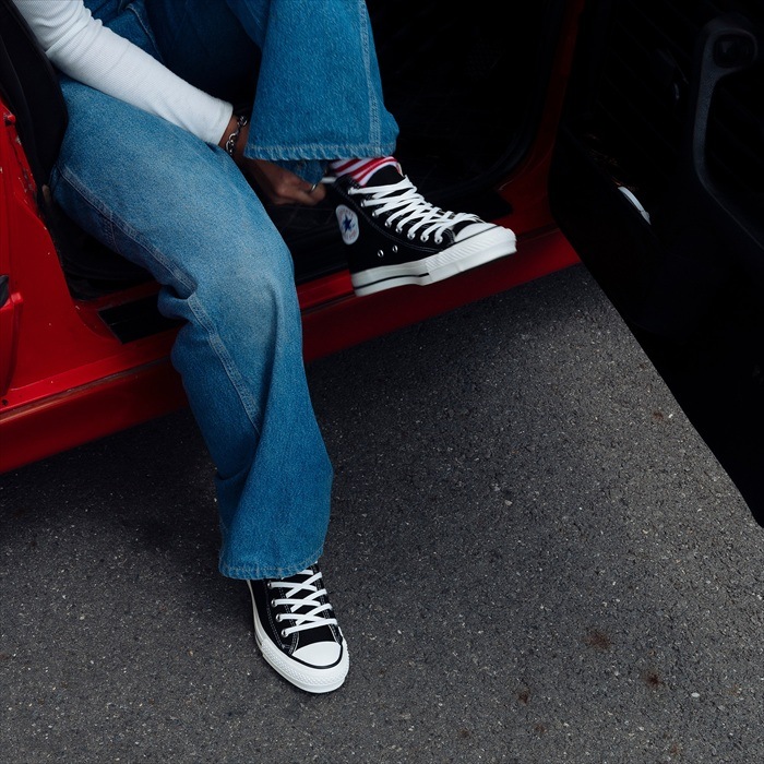 ����С��� �����륹���� �ϥ����å� CONVERSE CANVAS ALL STAR J HI �ʥ�����ۥ磻��/�֥�å�/�ۥ磻�� ��� ���ˡ����� ��ǥ����� ������ �� �����奢�� �����Х� ������� MADE IN JAPAN ������