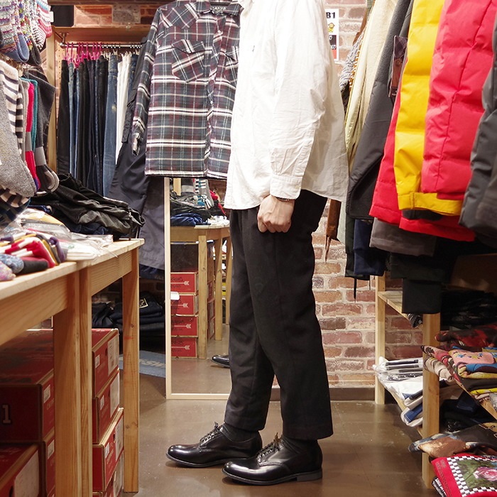 ��������� �ߥ꥿�꡼ SANDERS 2246 MILITARY OFFICER SHOE �֥�å� ���ե��������塼�� �ץ졼��ȥ� �쥶�� �ӥ��ͥ����塼�� ��� �ܳ� ���󥰥�����