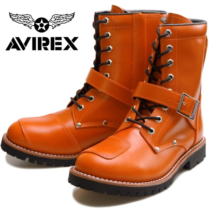 ���ӥ�å��� �֡��� ��ޥ� AVIREX YAMATO AV2100 ORANGE ��� ��ǥ����� ���󥸥˥��֡��� �����ɥ��åѡ� �Х������֡��� �ߥ꥿�꡼�֡��� �׷� �Х�����