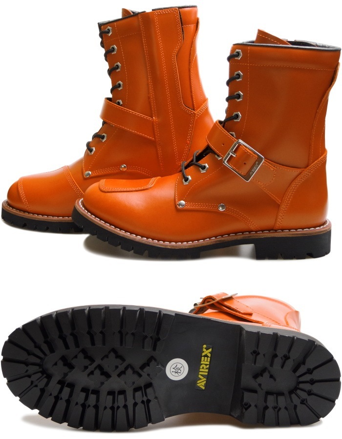 ���ӥ�å��� �֡��� ��ޥ� AVIREX YAMATO AV2100 ORANGE ��� ��ǥ����� ���󥸥˥��֡��� �����ɥ��åѡ� �Х������֡��� �ߥ꥿�꡼�֡��� �׷� �Х�����