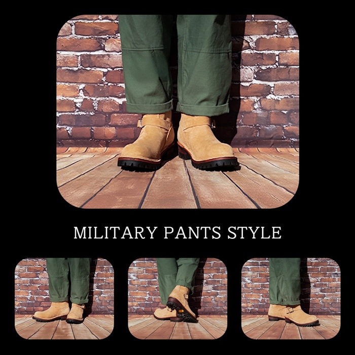 Locking Shoes by FootMonkey ���å��󥰥��塼�� �եåȥ�󥭡� TS-015 �١����她������ ENGINEER BOOTS ���󥸥˥��֡��� ����֡��� �ܳ� ��� ���󥸥˥� �֡��� �쥶�� �Х������֡���