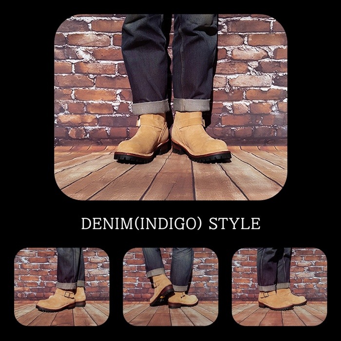 Locking Shoes by FootMonkey ���å��󥰥��塼�� �եåȥ�󥭡� TS-015 �١����她������ ENGINEER BOOTS ���󥸥˥��֡��� ����֡��� �ܳ� ��� ���󥸥˥� �֡��� �쥶�� �Х������֡���