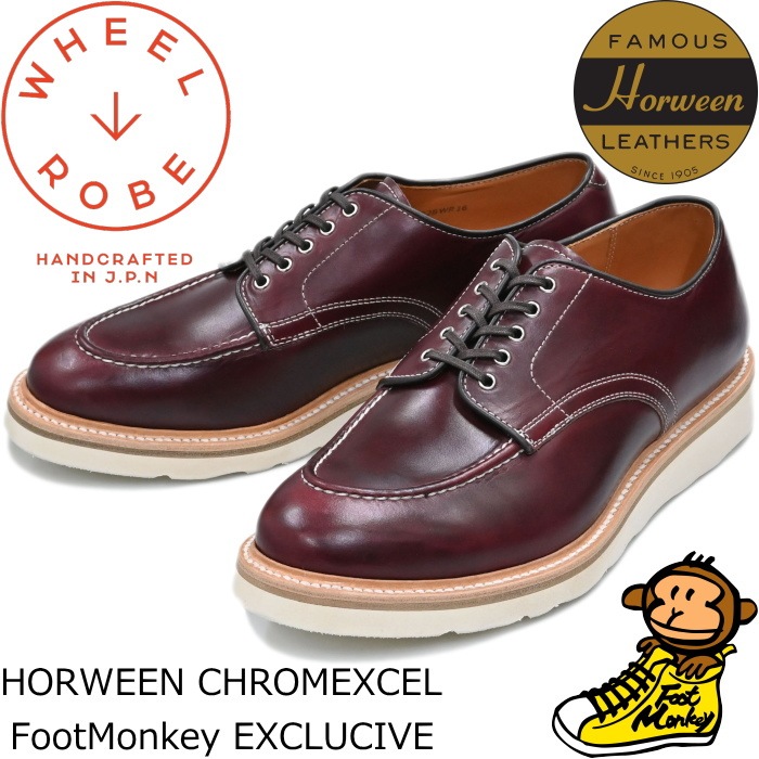 WHEEL ROBE HEAVY STITCHING MOC TOE ������������� 15078F �С�����ǥ��� �����२������ U���åץ��塼�� ��å��ȥ����塼�� ��� �ӥ��ͥ����塼�� �ܳ� �쥶�� ����ɥ쥹 ������ �ץ쥼��� �եåȥ�󥭡�����