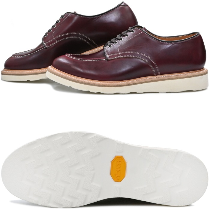 WHEEL ROBE HEAVY STITCHING MOC TOE ������������� 15078F �С�����ǥ��� �����२������ U���åץ��塼�� ��å��ȥ����塼�� ��� �ӥ��ͥ����塼�� �ܳ� �쥶�� ����ɥ쥹 ������ �ץ쥼��� �եåȥ�󥭡�����