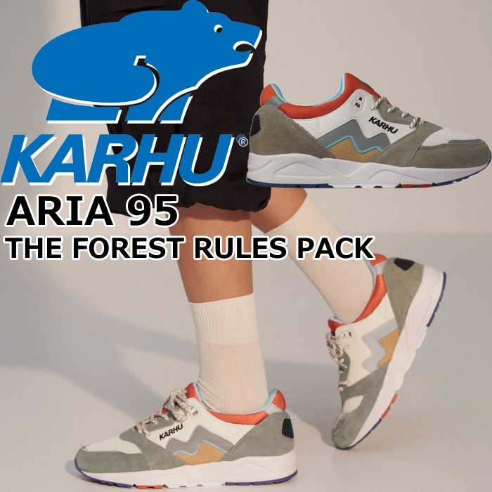 ��SALE��20��OFF�� ����� ���ꥢ KARHU ARIA 95 THE FOREST RULES PACK �� �ե��쥹�� �롼�륺 ���ˡ����� ��� ��ǥ����� ���塼�� �쥶�� �ܳ� �������å� �� ι�� �����奢�� ������桼�� ���˥󥰥��塼�� �եåȥ����� men's sneaker �̶� �̳�